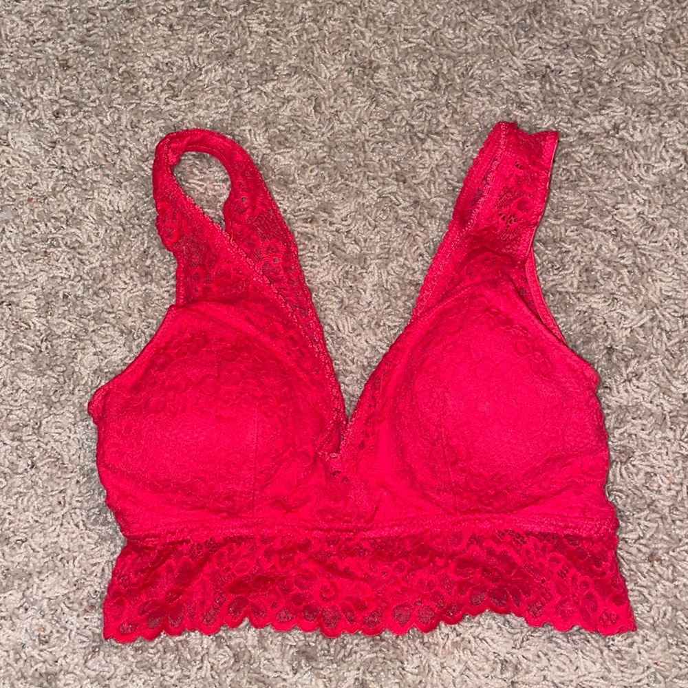 Red bralette • nwot